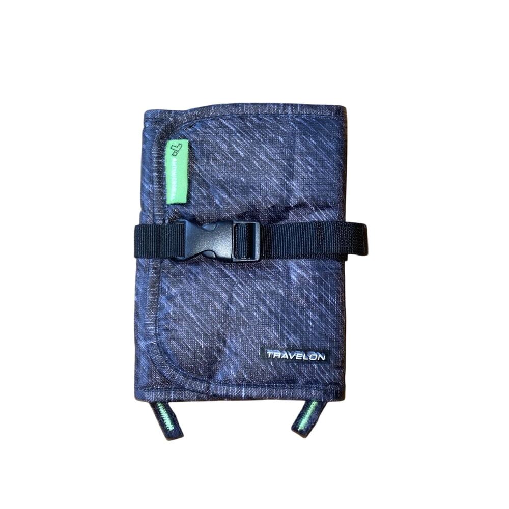 Travelon Clean Multipurpose Organizer Antimicrobial Small Gray Heather